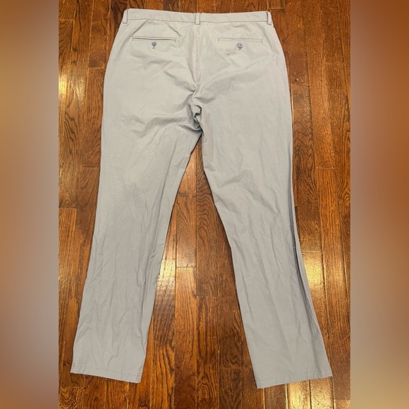 Men’s Vineyard Vines OTG On The Go Pants Gray Size 38 x 32 Golf Athleisure Comfy - Picture 6 of 6